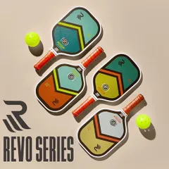 Vợt Pickleball Revolin Revo Reach Control 16mm - Kiểm Soát Chính Xác Với Công Nghệ BioFLX, Tay Cầm Ergonomic Chất Lượng Cao