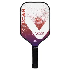Vợt Pickleball Vulcan V560 Control 13mm - Cấu Trúc Cân Bằng, Hấp Thụ Va Chạm Tốt, Thiết Kế Mạnh Mẽ Dành Cho Người Chơi Mọi Cấp Độ