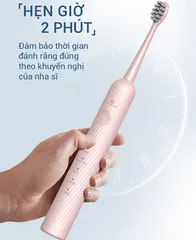 Bàn Chải Đánh Răng Điện Lumias SET-900 Pro 2000mAh - 4 Chế Độ Làm Sạch, Chống Nước IPX7, Đầu Bàn Chải 3D Siêu Mềm