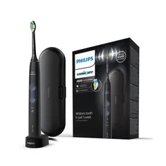 Bàn Chải Đánh Răng Điện Philips Sonicare 4500 HX6830/53 - Công Nghệ Sóng Âm, Sạch Sâu, Hộp Đựng Du Lịch, Màu Đen