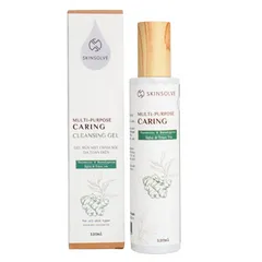 Gel Rửa Mặt Nghệ Tràm Trà Skinsolve Purpore - Sữa Rửa Mặt Tự Nhiên 120ml, Dưỡng Ẩm, Làm Sạch Dịu Nhẹ, Phù Hợp Mọi Loại Da
