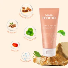 Kem Bội Rạn Da Kutieskin Mama 50g - Giảm Thiểu Rạn Da Cho Mẹ Bầu & Sau Sinh, Dưỡng Ẩm, Chống Dị Ứng, Làm Mềm Da