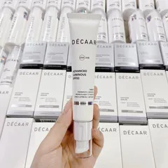 Kem Chống Nắng Décaar Advanced Luminous SPF50 - Bảo Vệ Da, Dưỡng Ẩm, Làm Sáng, Chống Tia UVA/UVB, Phù Hợp Mọi Loại Da - Tuýp 50ml