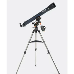 Kính Thiên Văn Khúc Xạ Celestron Astromaster 90EQ - Quan Sát Chi Tiết Mặt Trăng và Hành Tinh, Lý Tưởng Cho Người Mới Bắt Đầu
