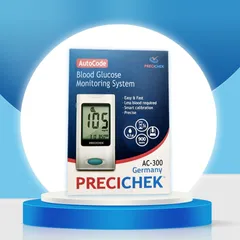 Máy Đo Đường Huyết Precichek AC-300 - Thiết Bị Kiểm Soát Đường Huyết Chính Xác, Lưu Trữ 999 Kết Quả, Tiết Kiệm Năng Lượng