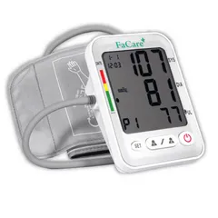Máy Đo Huyết Áp Bắp Tay FaCare FT-C12B - Kết Nối Bluetooth, Phát Hiện Nhịp Tim Không Đều, Bộ Nhớ Không Giới Hạn, Thống Kê Kết Quả