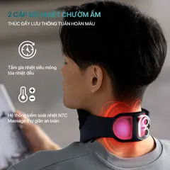 Máy Massage Cổ Philips 3311 - Thiết Bị Chườm Ấm Giúp Thư Giãn, Giảm Đau Nhức Siêu Nhẹ Chất Liệu Cao Cấp