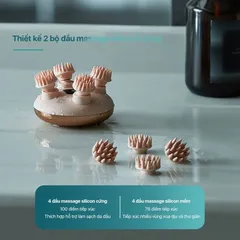 Máy massage da đầu Philips PPM1301 - Thiết bị massage trị liệu với 3 chế độ, cấu trúc độc đáo, dễ mang theo, chống nước IP67.