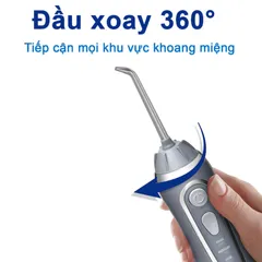 Máy Tăm Nước Cầm Tay Waterpik Cordless Advanced 2.0 - Công Nghệ PrecisionPulse, Loại Bỏ 99,9% Mảng Bám, Nhỏ Gọn Tiện Lợi