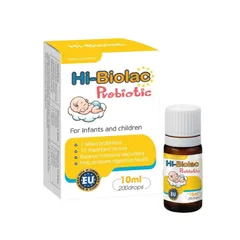 Men Vi Sinh Hi-Biolac Probiotic 10 Chủng Cho Bé - Hỗ Trợ Tiêu Hóa Tăng Cường Miễn Dịch, Lọ 10ml