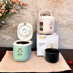Nồi cơm điện mini Bennix BN-006GC 200W - Dung tích 600ml, Tiện lợi cho 1-2 người, Giữ ấm 12 giờ, Dễ dàng sử dụng và vệ sinh