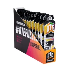 Pack 12 thanh năng lượng OTE Super Gel hương vị trái cây tự nhiên - Bổ sung năng lượng nhanh cho tập luyện và thể thao