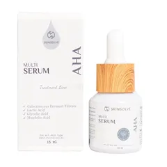 Serum Skinsolve Multi AHA - Tẩy Tế Bào Chết, Làm Sáng Da, Ngăn Mụn, 15ml - Chăm Sóc Da Khỏe Mạnh Hàng Ngày