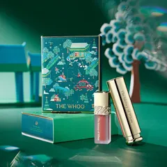 Set 2 Thỏi Son Dưỡng The Whoo Gongjinhyang Mi Glow - Son Kem & Dưỡng Môi Hồng Sang Trọng - Quà Tặng Làm Đẹp Quyến Rũ