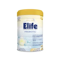 Sữa Non Elife 2 Probiotic 800g - Hỗ Trợ Tiêu Hóa, Giảm Táo Bón & Kích Thích Bé Ăn Ngon Miệng - Dinh Dưỡng Cho Trẻ 6 Tháng Đến 6 Tuổi
