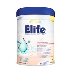 Sữa Non Elife 4 - Hỗ Trợ Xương Khớp, Bổ Sung Canxi, Collagen Type II, Vitamin D3, Giúp Cải Thiện Chức Năng Vận Động 800g