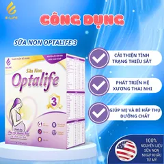 Sữa Non Optalife 3 cho Phụ Nữ Mang Thai và Cho Con Bú - Bổ Sung Dinh Dưỡng, Giàu Kháng Thể, Hỗ Trợ Sức Khỏe Mẹ và Bé
