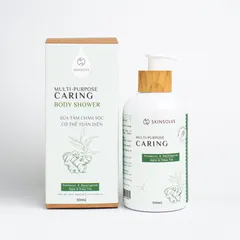 Sữa tắm Skinsolve Multi Purpose - Giúp làm sạch da, giảm ngứa và mụn, phù hợp cho mọi loại da, tinh dầu tự nhiên 300ml