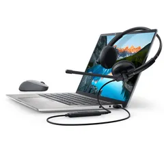 Tai nghe Dell WH1022 Stereo On-Ear có mic chống ồn xoay 270 độ - Âm thanh chất lượng cao, kết nối linh hoạt cho mọi thiết bị