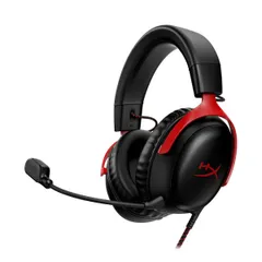 Tai Nghe Gaming Over-ear có dây HyperX Cloud III - Âm Thanh 3D Chất Lượng Cao, Micro Khử Ồn, Tương Thích PC và Console