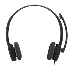 Tai nghe Logitech H151 có Mic chống ồn - Tai nghe âm thanh nổi kết nối 3.5mm, phù hợp cho cuộc gọi và giải trí