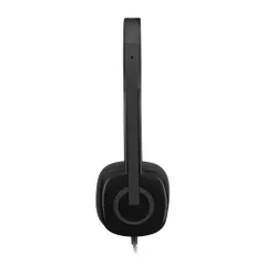 Tai nghe Logitech H151 có Mic chống ồn - Tai nghe âm thanh nổi kết nối 3.5mm, phù hợp cho cuộc gọi và giải trí