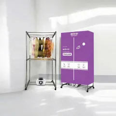 Tủ Sấy Quần Áo Bennix BN-223TS 1600W – Thiết Kế 2 Tầng, Hẹn Giờ Tối Đa 180 Phút, Nhiệt Độ 70 Độ C, Di Động Tiện Lợi