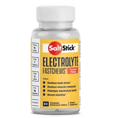 Viên nhai bổ sung điện giải SaltStick Fastchews vị dưa hấu, dừa dứa, đ&agrave;o, xo&agrave;i - Thực phẩm chức năng hỗ trợ thể thao, giảm căng thẳng nhiệt