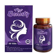 Viên Uống Hỗ Trợ Nội Tiết Tố Nữ Ago Beauty - Giảm Mệt Mỏi, Cải Thiện Da, Dành Cho Phụ Nữ Tiền Mãn Kinh, 50 Viên/Hộp