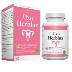 Viên Uống Hỗ Trợ Sức Khỏe Phụ Nữ Uxo Herblux - Giảm U Xơ, Chiết Xuất Thiên Nhiên, Hộp 60 Viên