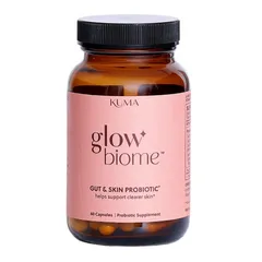 Viên uống Kuma Glow Biome - Hỗ trợ làm đẹp da, dưỡng ẩm, giảm mụn, tăng cường sức khỏe đường ruột - 60 viên nang