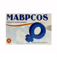 Viên uống Mabpcos Tăng Cường Bổ Trứng - Hỗ Trợ Khả Năng Thụ Thai cho Nữ Giới - Vitamin và Khoáng Chất Cần Thiết
