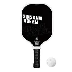 Vợt Pickleball Sinsham Dream Pro Carbon Bền Bỉ - Phù Hợp Thi Đấu USAP, Kiểm Soát Tốt - Trọng Lượng Nhẹ, Thiết Kế Đẳng Cấp
