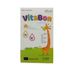 Xịt Vitamin D3K2 + DHA Vitabon Bổ Sung Cho Trẻ Em và Người Lớn - Hương Vị Thơm Ngon, Hỗ Trợ Phát Triển Xương Khớp và Trí Não