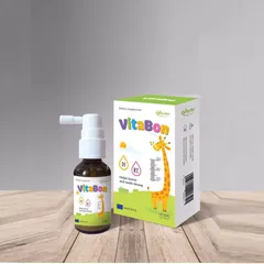Xịt Vitamin D3K2 + DHA Vitabon Bổ Sung Cho Trẻ Em và Người Lớn - Hương Vị Thơm Ngon, Hỗ Trợ Phát Triển Xương Khớp và Trí Não