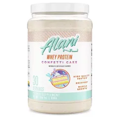 Alani Nu Hydrolyzed Whey Protein - Hỗ Trợ Tăng Cơ 23g Protein, Hương Vị Munchies, Fruity Cereal, Frosted Flurry, Confetti Cake