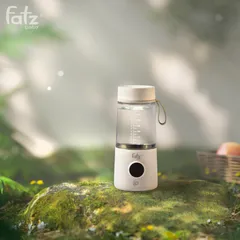Bình Hâm Nước Pha Sữa Fatzbaby Mini Smart 10 FB3803FD - Thiết Kế Nhỏ Gọn, Giữ Nhiệt Độ 37-72°C, Pin Sạc Tiện Lợi, Dung Tích 350ml