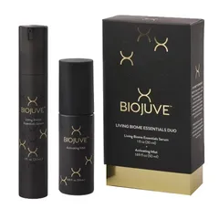 Bộ đôi serum trẻ hóa da Biojuve Living Biome Essentials Duo - Tăng cường vi sinh vật, phục hồi và dưỡng ẩm cho mọi loại da