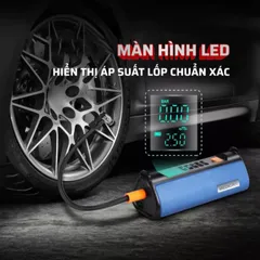 Bơm Lốp Kích Bình Ô Tô 4in1 Medicar 12000mAh - Đa Năng, Bơm Nhanh, Kích Bình, Sạc Dự Phòng, Đèn Pin Tiện Ích cho Mọi Chuyến Đi