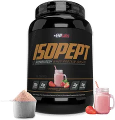 Bột Uống Tăng Cơ EHPlabs Isopept Hydrolyzed Whey Protein - Hương Vị Peanut Butter Cups, Vanila Ice Cream, Strawberry Milkshake, 775g