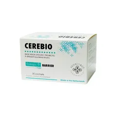 Bột Uống Hỗ Trợ Tiêu Hóa Cerebio Ecologic Barrier - Cân Bằng Hệ Vi Sinh, Tăng Cường Sức Khỏe Đường Ruột, Hộp 30 Gói