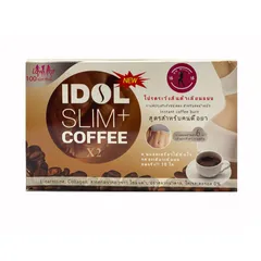 Cà Phê Giảm Cân Idol Slim+ Thái - Hỗ Trợ Giảm Cảm Giác Thèm Ăn, Tăng Cường Chuyển Hóa Chất Béo - Dạng Bột Hòa Tan, Hộp 10 Gói