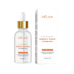 Dr.Lady Lotion Perfect White - Sữa Dưỡng Trắng Da, Cấp Ẩm và Làm Dịu Da với Niacinamide và Vitamin C, 30ml