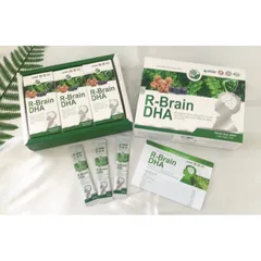 Gói Uống R-Brain DHA Bổ Sung Dinh Dưỡng Phát Triển Trí Não Cho Bé - Hỗ Trợ Tăng Cường Tư Duy & Tập Trung 24 Gói