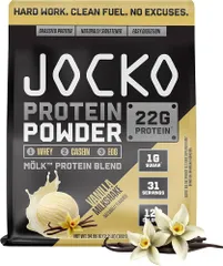 Bột Protein Jocko Fuel Mölk Hỗ Trợ Tăng Cơ 2.2lbs - Nguồn Năng Lượng Dồi Dào, Không Gây Đầy Bụng, Thích Hợp Cho Tập Luyện Thể Hình