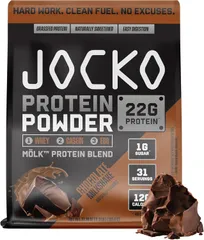 Bột Protein Jocko Fuel Mölk Hỗ Trợ Tăng Cơ 2.2lbs - Nguồn Năng Lượng Dồi Dào, Không Gây Đầy Bụng, Thích Hợp Cho Tập Luyện Thể Hình