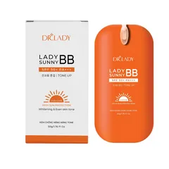 Kem Chống Nắng Nâng Tone Dr.Lady Lady Sunny BB SPF50+ PA+++ - Dưỡng Ẩm, Che Khuyết Điểm, Lớp Nền Mỏng Nhẹ, Bảo Vệ Da Từ Tia UV