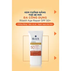 Kem Chống Nắng Rilastil Age Repair SPF50+ - Bảo Vệ Da Chống Lão Hóa, Ngăn Ngừa Tia UVA/UVB, Dưỡng Ẩm Sâu 40ml
