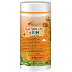 Kẹo Tăng Chiều Cao Oztop Goods Úc - Kẹo Calcium + D3 + Lysine Cho Trẻ Em, Hương Vị Ngon, Dễ Sử Dụng Hàng Ngày
