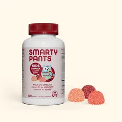 Kẹo Dẻo Vitamin Smarty Pants Kids Formula Cherry Berry - Hỗ Trợ Miễn Dịch, Dinh Dưỡng Cho Trẻ Em Từ 4 Tuổi, Ngon Miệng, 120 Viên